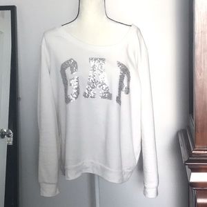 GAP scoop neck sweatshirt 🤍🤍🤍